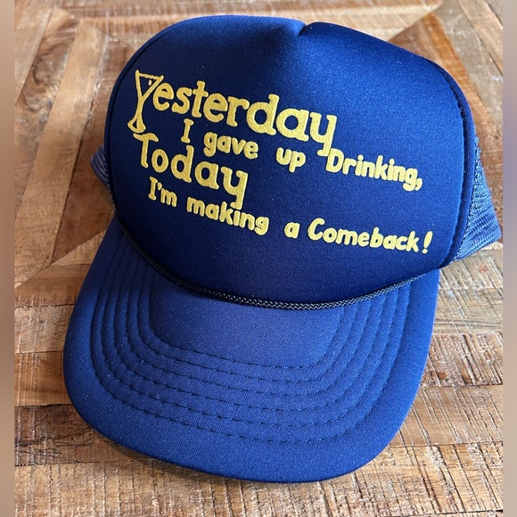 Other - Vintage Snap Back hat.